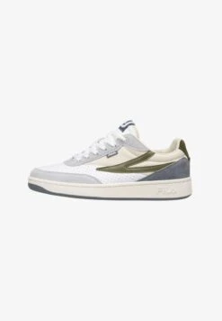 Fila SEVARO S - Sneaker Low - White-burnt Olive