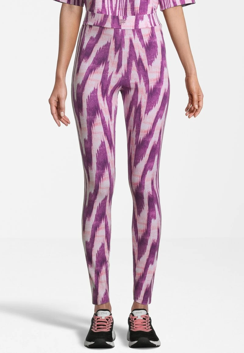 Fila CALLA HEIGH WAIST - Tights - Purple Abstract Etno Aop 8 Fila CALLA HEIGH WAIST - Tights - Purple Abstract Etno Aop – Bild 6