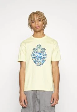 Fila TWISTETAL GRAPHIC TEE - T-Shirt Print - Pale Banana -Fila Verkaufe 980e97e9438849798e71514fae1a7f64