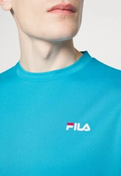Fila LOGO SMALL - Sport T-shirt - Hawaiian Ocean -Fila Verkaufe 98a2932f795c46c194fdb5f2de46b925