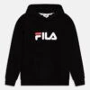 Fila SANDE CLASSIC LOGO HOODY UNISEX - Kapuzenpullover - Black
