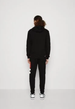 Fila BARUMINI HOODY UNISEX - Sweatshirt - Black -Fila Verkaufe 9939b7665c5840589bb5ff610ac63ac4