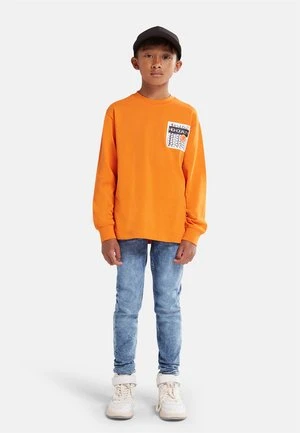 Fila TEISENDORF LONGSLEEVE TEE UNISEX - Langarmshirt - Celosia Orange 8 Fila TEISENDORF LONGSLEEVE TEE UNISEX - Langarmshirt - Celosia Orange – Bild 6