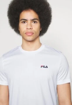 Fila LOGO SMALL - Sport T-shirt - White -Fila Verkaufe 9b7ce0338f65466f869395235e9fd510