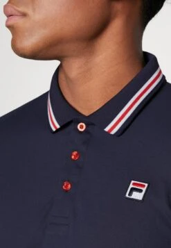 Fila PIRO - Poloshirt - Navy -Fila Verkaufe 9df68140d16a4847bd90419cd617bb0f