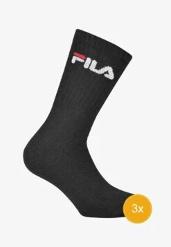 Fila 3 PACK - Sportsocken - Black