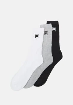 Fila CREW FULL TERRY 3 PACK - Socken - Black, Grey, White -Fila Verkaufe a3d3c10dfef44bb99a15c0f966166f74 1