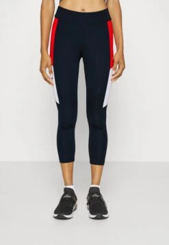 Fila LEGGINGS ELLIE - Tights - Peacoat Blue/red/white -Fila Verkaufe a595d3119e014d549f262fcff0fc0111 1