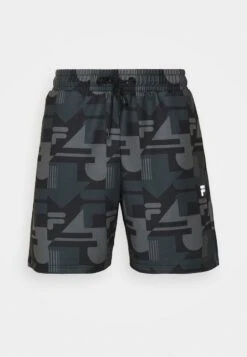 Fila RIWNE REGULAR SHORTS - Kurze Sporthose - Black Beauty React -Fila Verkaufe a60f18ca036a4aedaca73c4477fccdd7