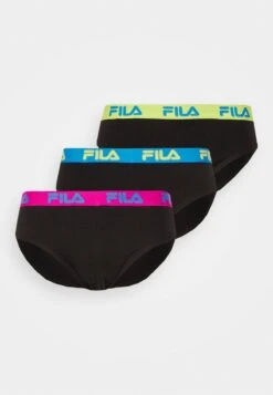 Fila MAN BRIEF 3 PACK - Slip - Magenta/lime/deep Ocean