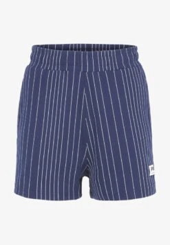 Fila TEBRA HIGH WAIST - Kurze Sporthose - Medieval Blue Antique White Irregular Striped 11 Fila TEBRA HIGH WAIST - Kurze Sporthose - Medieval Blue Antique White Irregular Striped -Fila Verkaufe a85294a8314b4156a24e6750efeada8f