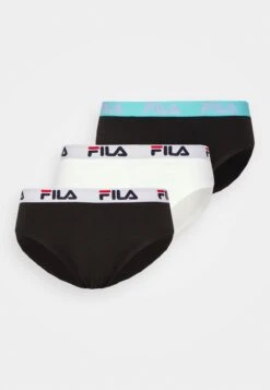 Fila MAN BRIEF 3 PACK - Slip - Black/blue Light/white
