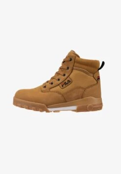 Fila GRUNGE II MID - Schnürstiefelette - Chipmunk Marshmallow