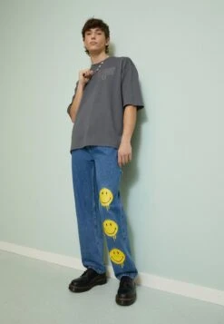 Fila CASTELLAR OVERSIZED TEE - T-Shirt Print - Iron Gate -Fila Verkaufe aa404a33f941420fb24c30387f89a457