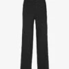 Fila HOSE DASHA WIDE RIBBED - Stoffhose - Black -Fila Verkaufe aa8e6a77c0e44fc09e7d3061ff68359a