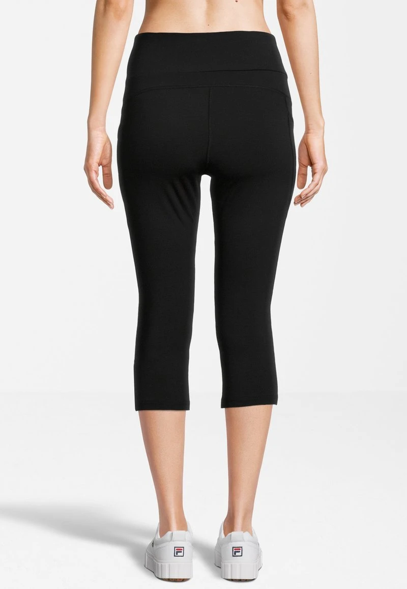 Fila APPAREL ROMANIA HIGH WAIST - 3/4 Sporthose - Black 4 Fila APPAREL ROMANIA HIGH WAIST - 3/4 Sporthose - Black – Bild 2