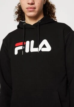Fila BARUMINI HOODY UNISEX - Sweatshirt - Black -Fila Verkaufe adadbdccaca549eaab35dcf2d09faaa3