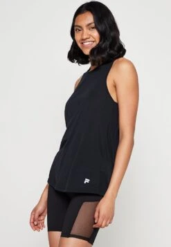 Fila RUHLA - Sport T-shirt - Black Beauty