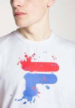 Fila NEVIO - T-Shirt Print - White/red 13 Fila NEVIO - T-Shirt Print - White/red -Fila Verkaufe b1d6c93c048b488dbd382470b0b73a3d