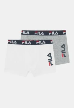 Fila JUNIOR BOY 2 PACK - Panties - White/grey