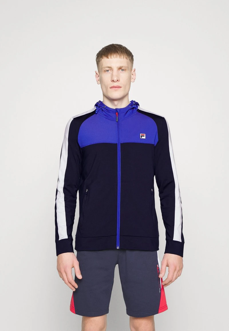Fila COACHJACKET JOEY - Trainingsjacke - Navy/dazzling Blue 3 Fila COACHJACKET JOEY - Trainingsjacke - Navy/dazzling Blue