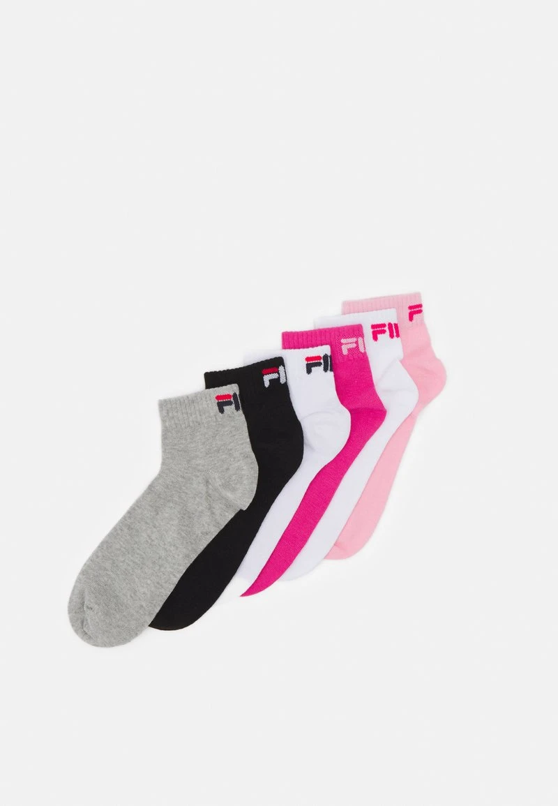Fila QUARTER PLAIN 6 PACK - Socken - Grey 8 Fila QUARTER PLAIN 6 PACK - Socken - Grey – Bild 6