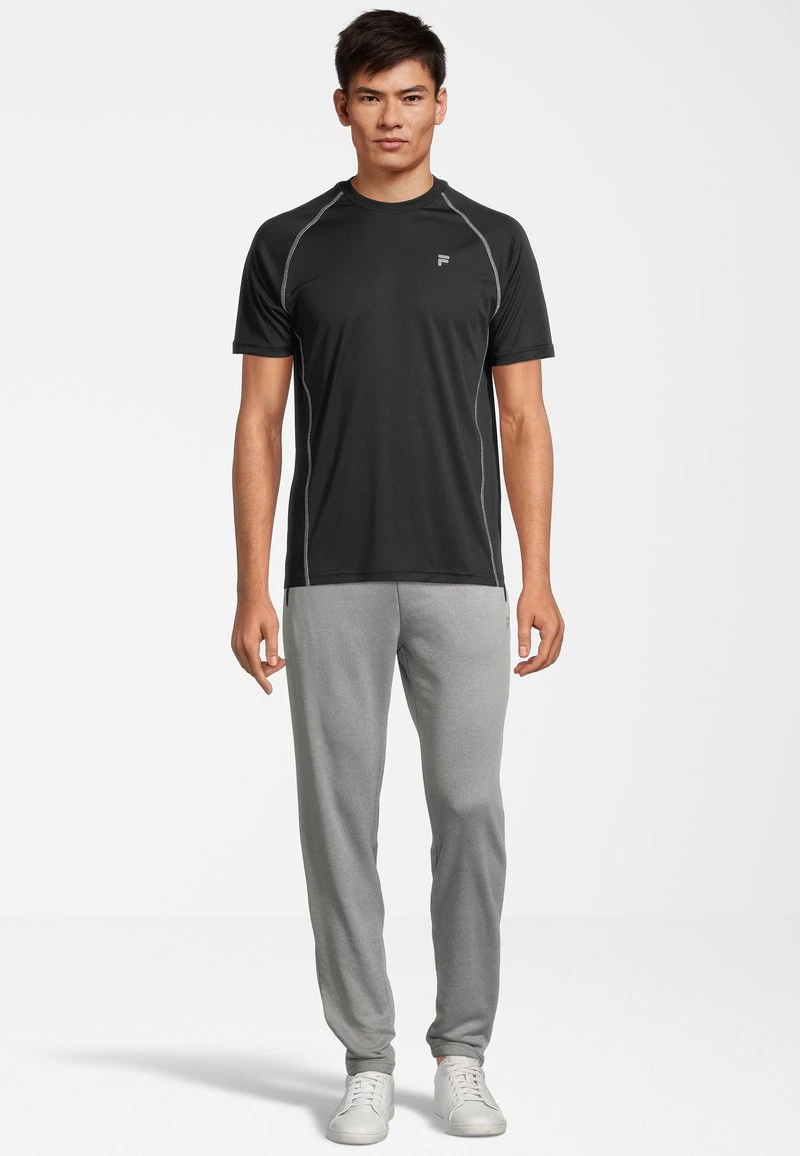 Fila APPAREL LEXOW RAGLAN TEE - T-Shirt Basic - Black 4 Fila APPAREL LEXOW RAGLAN TEE - T-Shirt Basic - Black – Bild 2