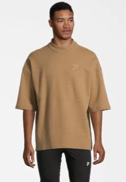 Fila COGOLIN KIMONO SLEEVE - Langarmshirt - Sepia Tint