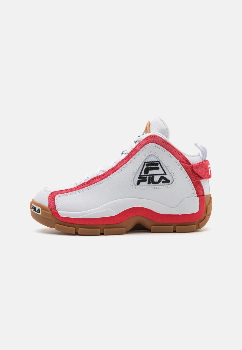 Fila GRANT HILL EURO BASKET MID UNISEX - Sneaker High - White/red 3 Fila GRANT HILL EURO BASKET MID UNISEX - Sneaker High - White/red