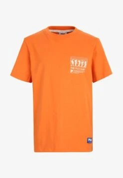 Fila BIALA PODLASKA - T-Shirt Print - Celosia Orange -Fila Verkaufe ba49a4e6551e43fab1472f727287a60c