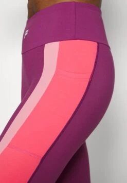Fila RABENAU HIGH WAIST - Tights - Amaranth Rouge/red Flamingo Pink -Fila Verkaufe ba50f46b9e864c69bb43d20dbb684c05