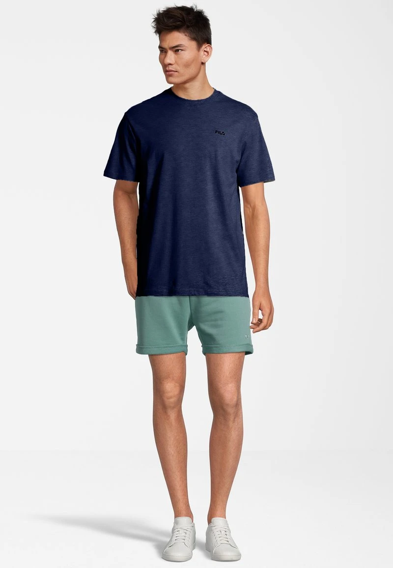 Fila APPAREL BERLOZ - T-Shirt Basic - Medieval Blue 4 Fila APPAREL BERLOZ - T-Shirt Basic - Medieval Blue – Bild 2