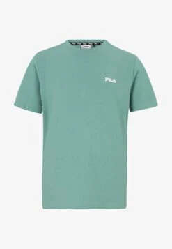 Fila APPAREL BIOGRAD GRAPHIC - T-Shirt Print - Beryl Green