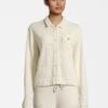 Fila APPAREL CIVITA CROPPED - Leichte Jacke - Antique White -Fila Verkaufe bbfd0027418b4230b8bd091e67022b52