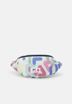 Fila TUNGI LETTER UNISEX - Gürteltasche - Antique White