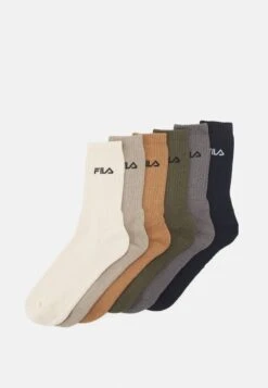 Fila CREW TENNIS 6 PACK UNISEX - Socken - Rosso/tangerine/yellow/candy/bosphorus/benetton -Fila Verkaufe bd235cdb59a447febf7b003a222ec622 1