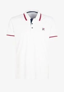 Fila PIRO - Poloshirt - Weiß -Fila Verkaufe c6d9dbc053f7486890b038607d0e4a59 1