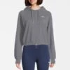 Fila BAALBERGE CROPPED - Kapuzenpullover - Night Owl