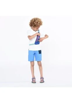 Fila TECHELSDORF UNISEX - Poloshirt - Blue Spruce/antique White/medieval Blue -Fila Verkaufe c724ee3d0e004547bb450de60debfb78