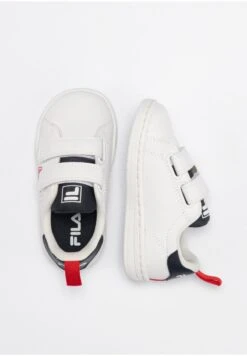 FOOTWEAR CROSSCOURT - Sneaker Low - White Fila Navy Fila Red -Fila Verkaufe c777274ac75c46818ca69005fe0f81c8