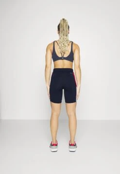 Fila SHORT HELENA - Tights - Navy/white -Fila Verkaufe c7dfd386827d40968781fad33d40665c