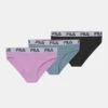 Fila JUNIOR GIRL BRIEF 3 PACK - Slip - Lady Pink/hydrangea/black -Fila Verkaufe c7f3e1df50c44873bf07492e021c91f3