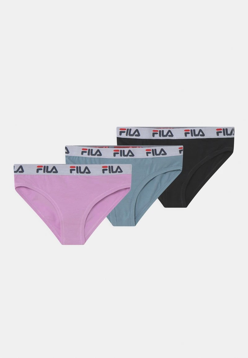 Fila JUNIOR GIRL BRIEF 3 PACK - Slip - Black 8 Fila JUNIOR GIRL BRIEF 3 PACK - Slip - Black – Bild 6