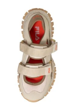 Fila FOOTWEAR TRAIL ZONE - Plateausandalette - Oyster Gray Sepia Tint -Fila Verkaufe c86c86c033d04f90891346a669b89e21
