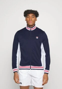 Fila JACKET BJÖRN - Trainingsjacke - Navy/white