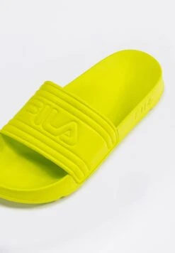 Fila MORRO BAY - Pantolette Flach - Safety Yellow -Fila Verkaufe cabf7ba22c9c4951a6926d9637080fcd