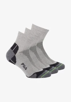 Fila 3 PACK - Socken - Grau -Fila Verkaufe cd2d76467518484c8c4dd1e2abcab807 1