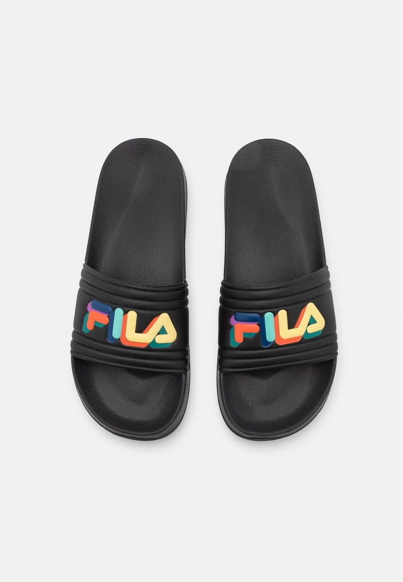 Fila MORRO BAY LOGO UNISEX - Pantolette Flach - Black 6 Fila MORRO BAY LOGO UNISEX - Pantolette Flach - Black – Bild 4