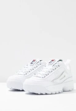 Fila DISRUPTOR PATCHES - Sneaker Low - White -Fila Verkaufe cf9356a2ab084ac089454cf582ee600a