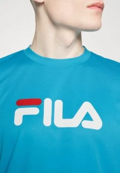Fila LOGO - Sport T-shirt - Hawaiian Ocean -Fila Verkaufe cfe32224cf64490d97eb4855deeffe0d